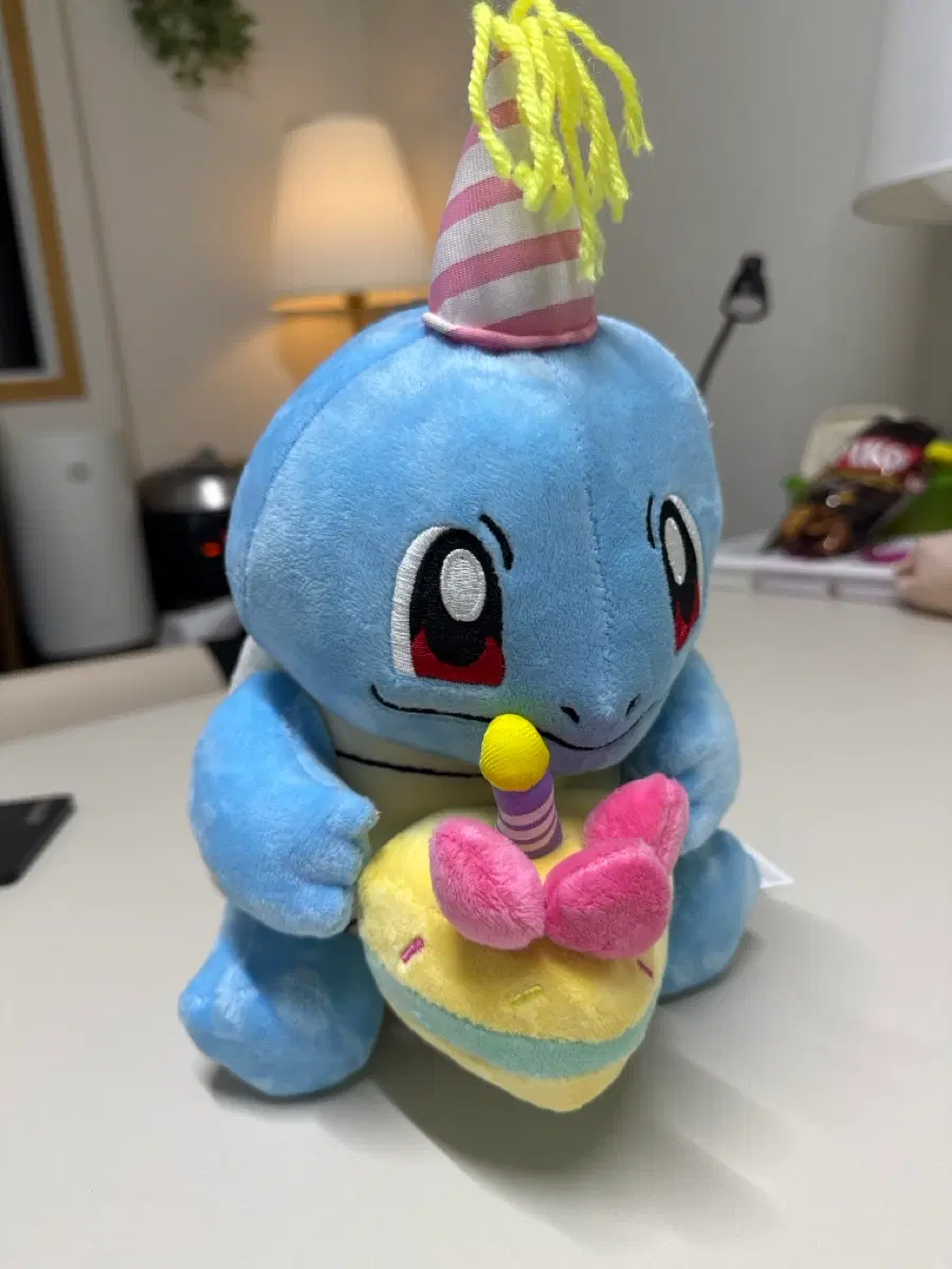 꼬부기 생일 케이크 인형