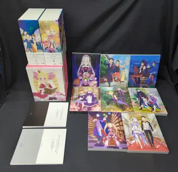 애니메이션 Blu-ray 게이머즈 BOX 부속) Re: 제로부터 시작하는 이세계 생활 2nd season 전 8권 세트 소설 미포함