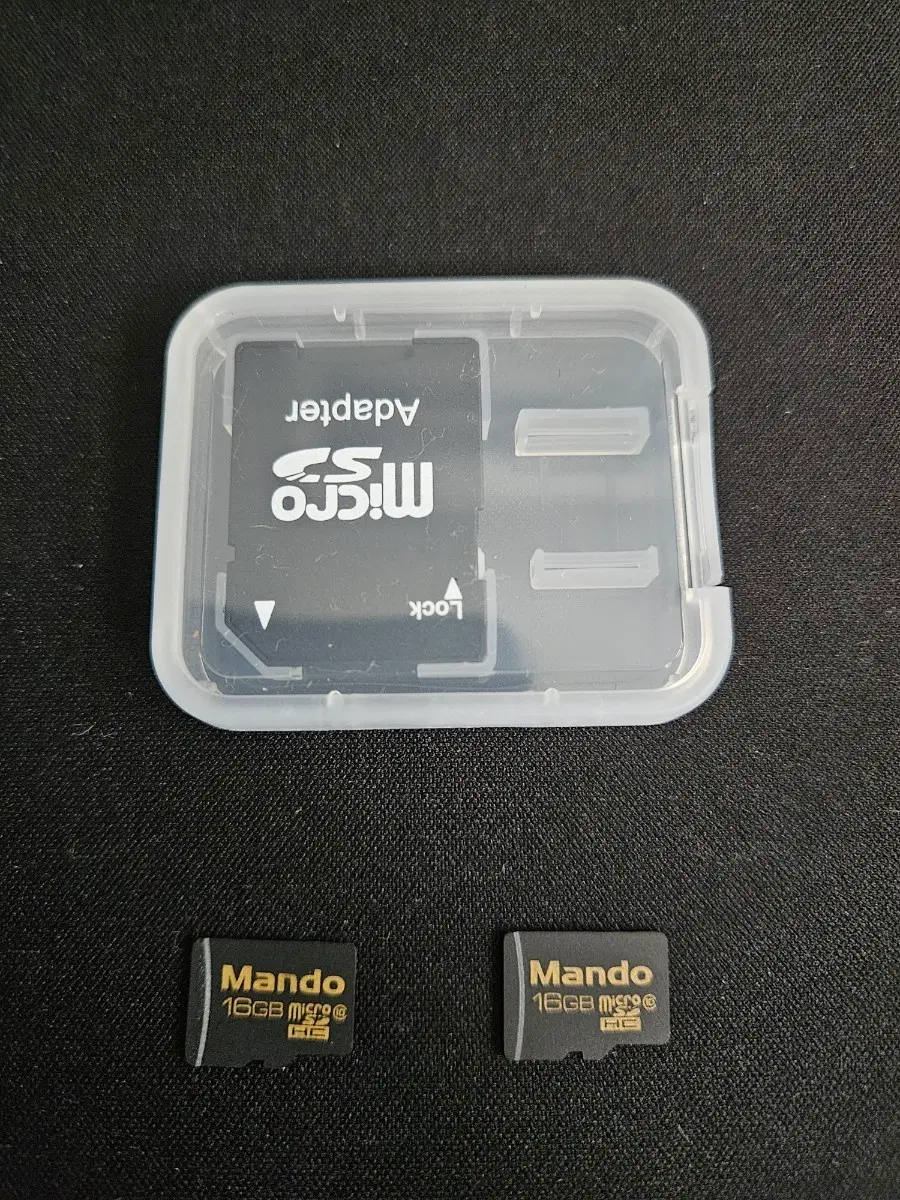 Mando 마이크로 SD카드 16GB 2개 + 어댑터