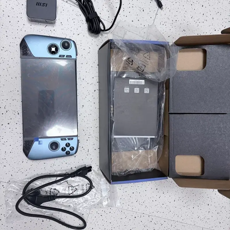Msi claw 8 ai+ 글레이셔 블루 에디션 풀박스