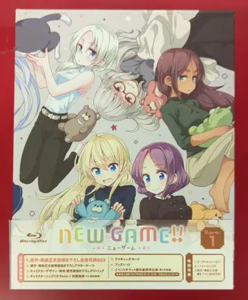 애니메이션 Blu-ray NEW GAME!! 전6권 세트