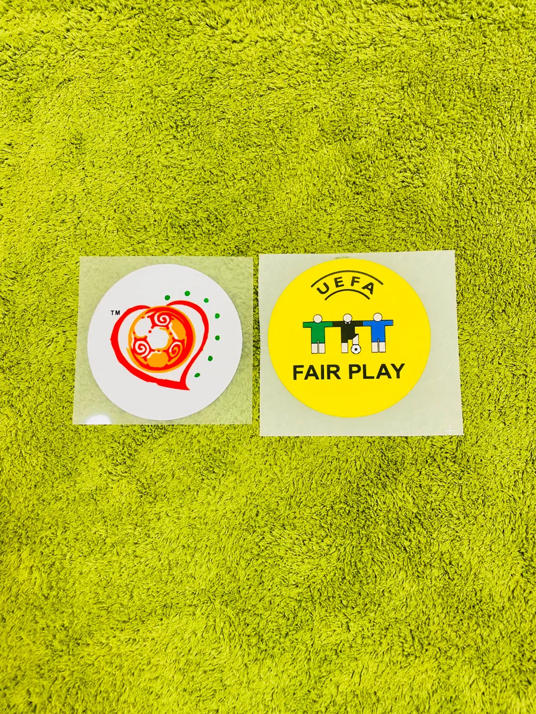 UEFA 유로 2004 유니폼 패치 세트 EURO 축구
