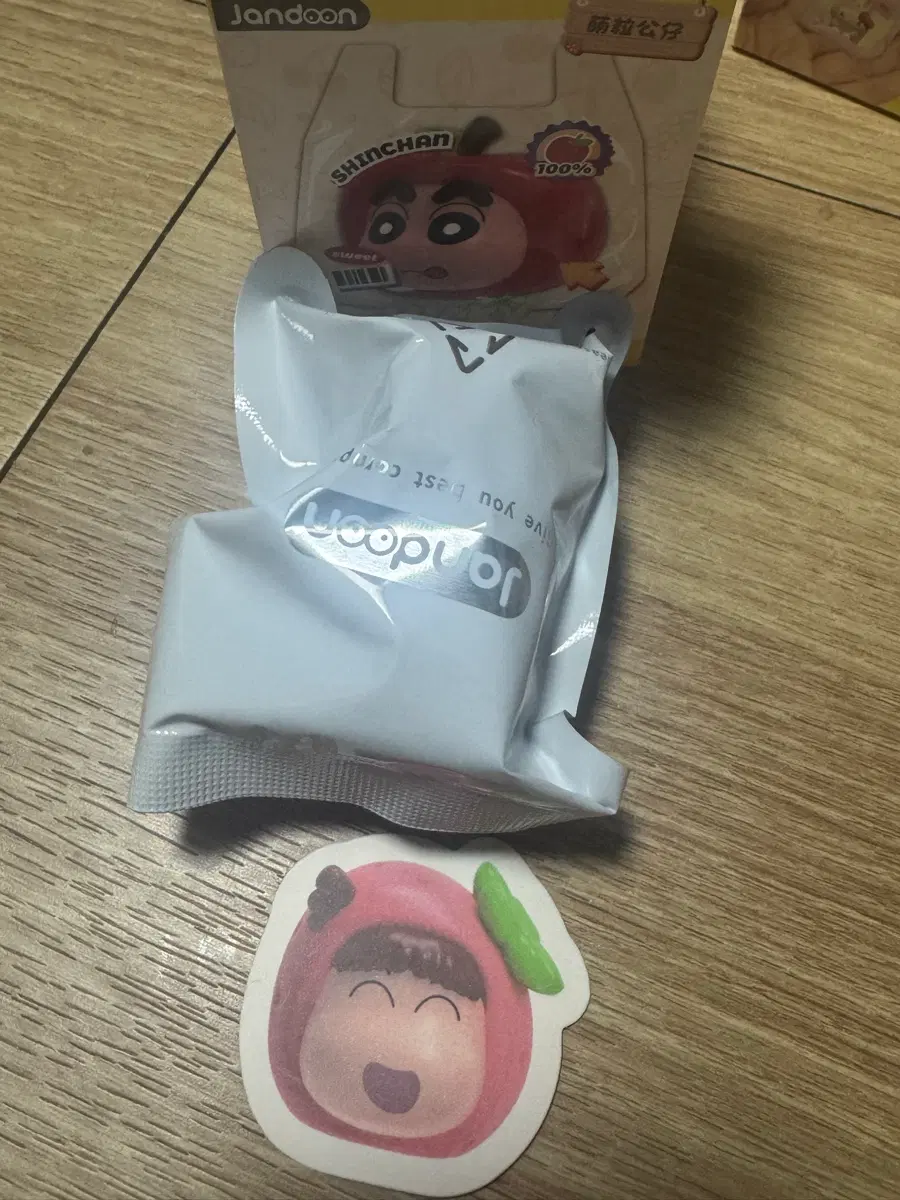 짱구 과일 피규어