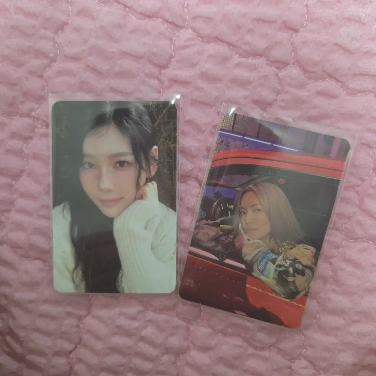 소녀시대 태연 효연 포카