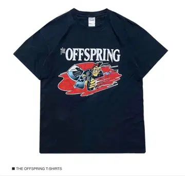 오프스프링 OFFSPRING 반팔 티셔츠 락 밴드T 구제 의류