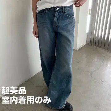 Didot.showroom 로우라이즈 와이드 루즈 빈티지 데님