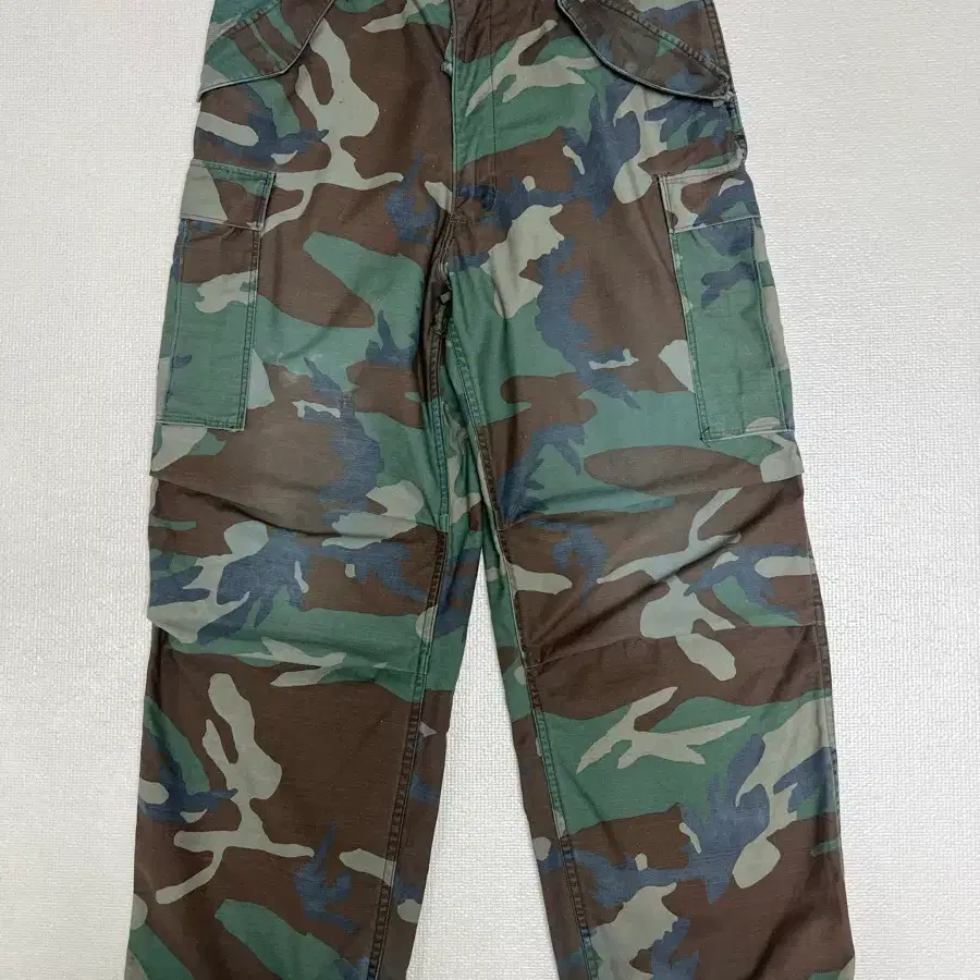 80s US밀리터리 M81 우드랜드 BDU 켐뱃카고팬츠 M레귤러