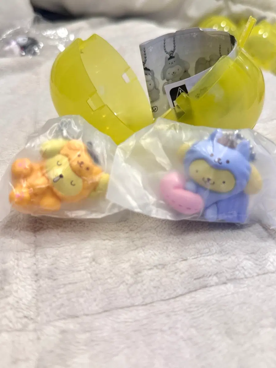 산리오 폼폼푸린 멍멍 파라다이스 가챠 메지루시