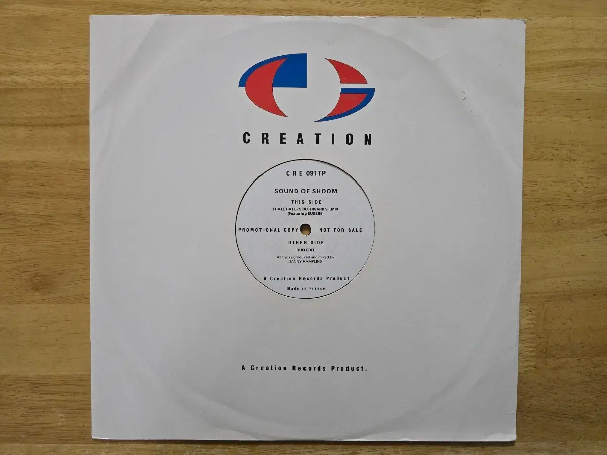 LP 레코드 The Sound Of Shoom - I Hate Hate 영국반 PROMO