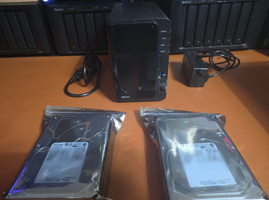시놀로지 DS216+II 서버용 HDD MG 12TB