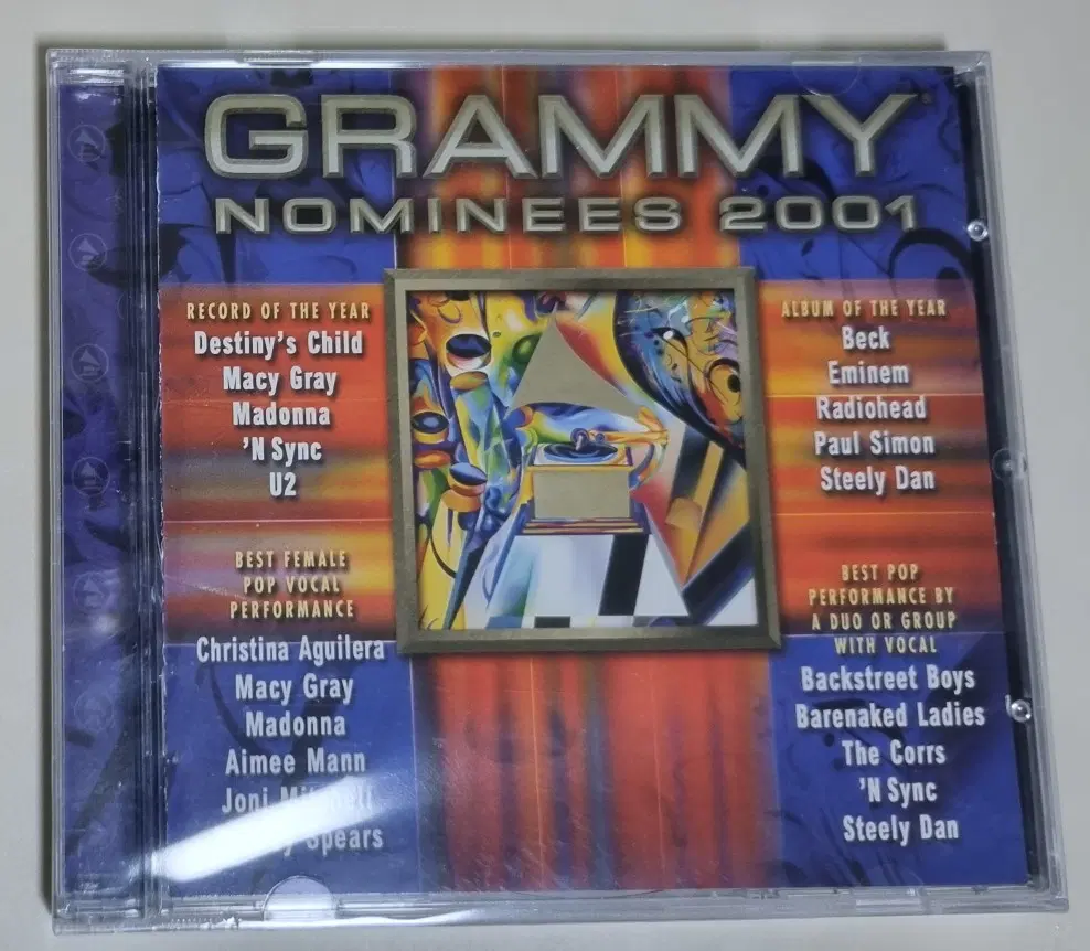 2001 그래미 노미니스 (미개봉 CD)