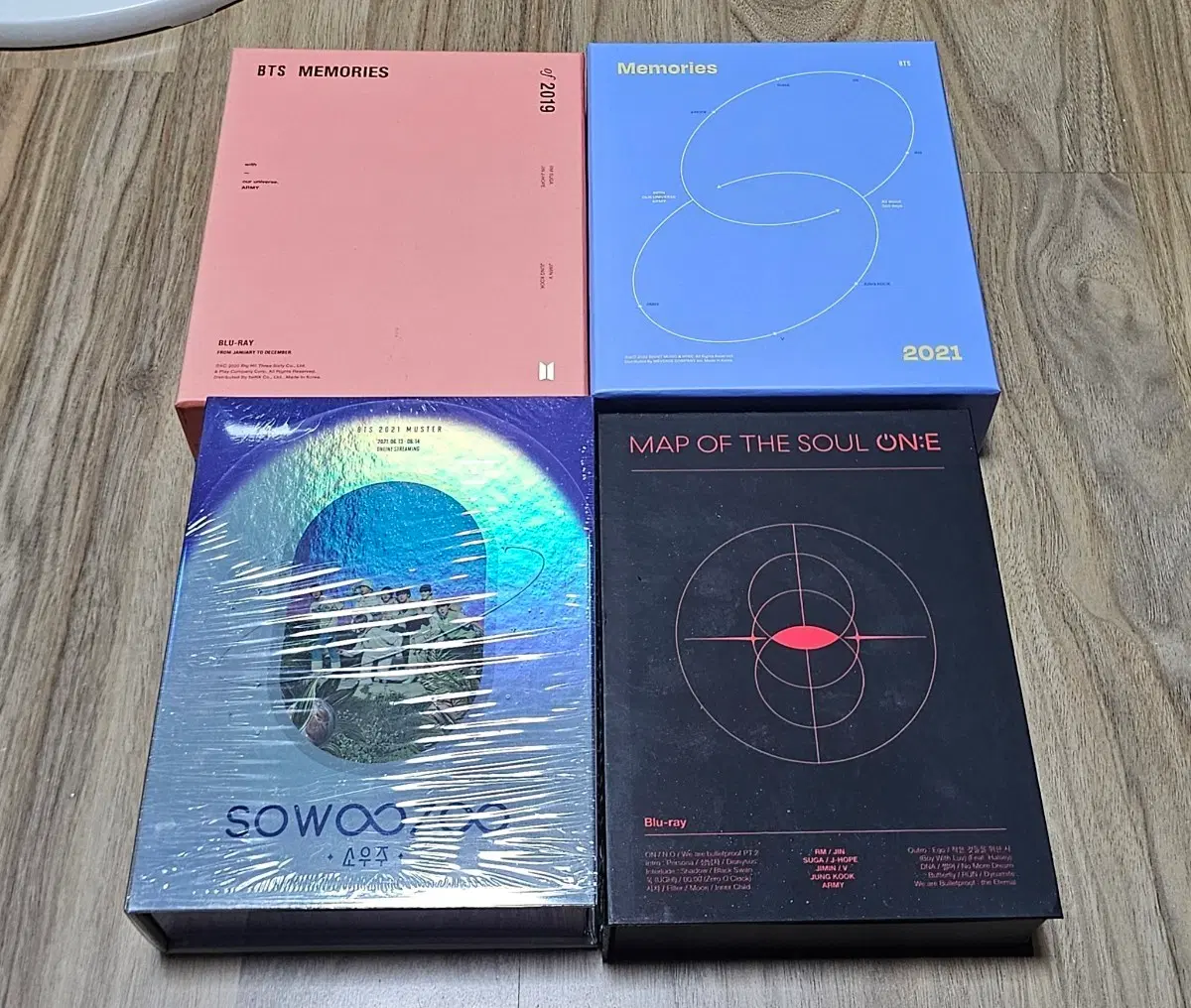 BTS 블루레이 4종