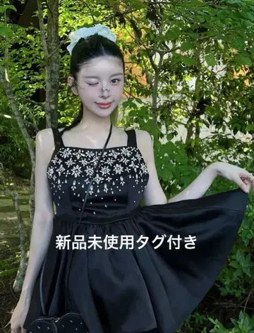 Darich 다리치 주얼리 플레어 튜닉(BLK)