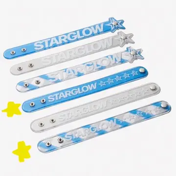 STARGLOW 굿즈 Random 클리어 브레이슬릿 2개 세트