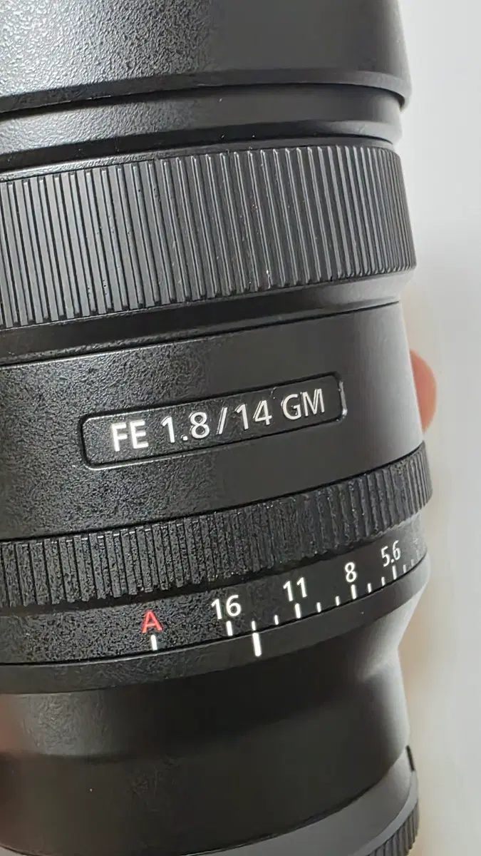 마지막 가격) 14금 FE 14 F1.8 GM  소니 광각렌즈(중고)