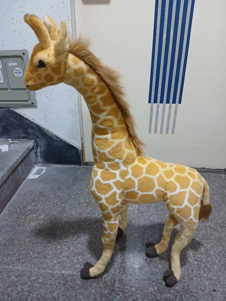 대형기린인형
