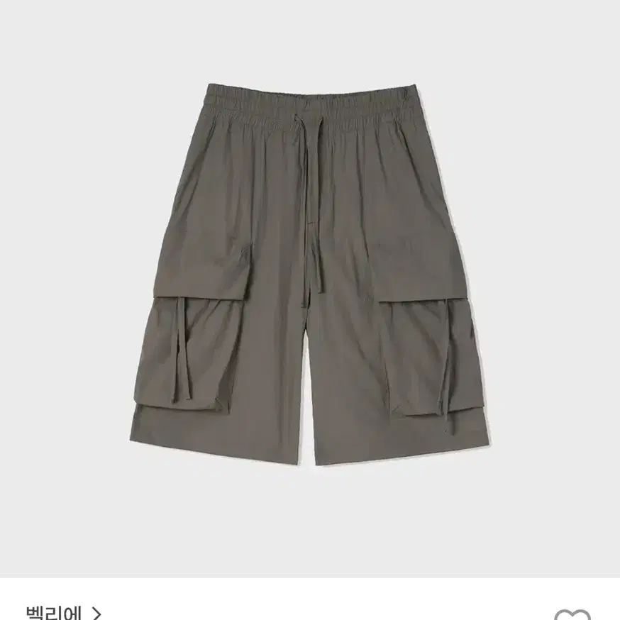 벨리에 네오 시티트립 하프팬츠 카키 xs사이즈(28)