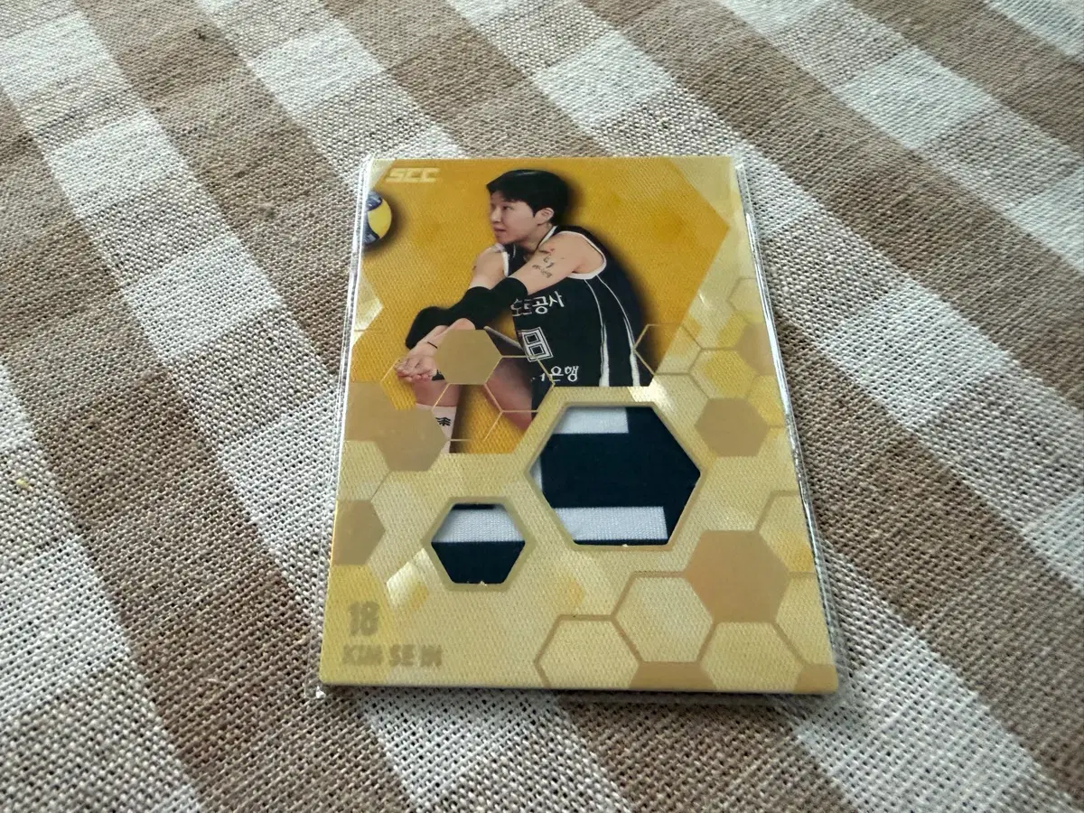 SCC KOVO 카본 져지 카드 도로공사 김세인