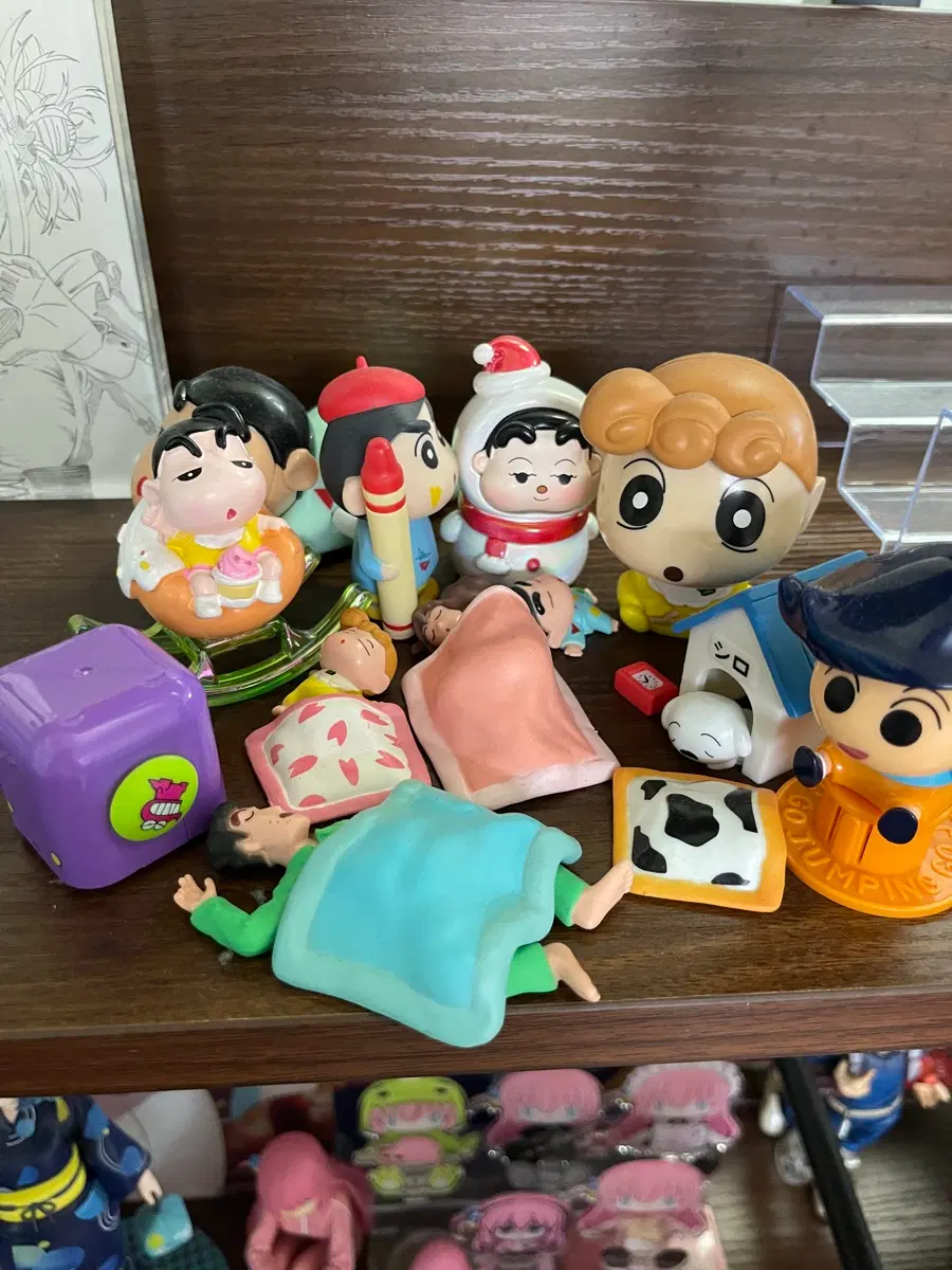 짱구 굿즈 일괄