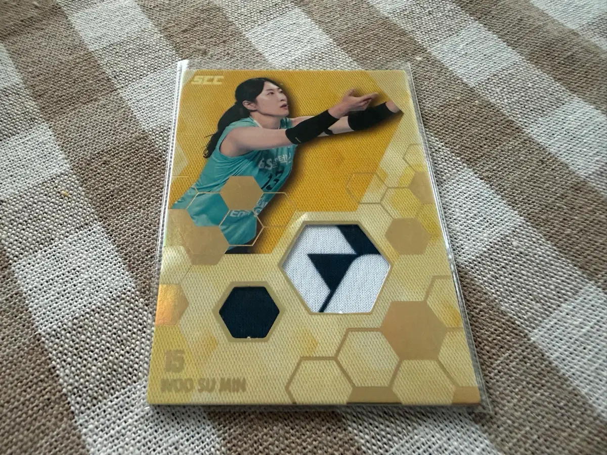 SCC KOVO 카본 져지 카드 도로공사 우수민