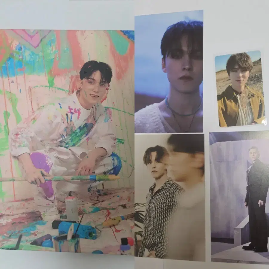 탈덕처분 세븐틴 버논 포카 엽서