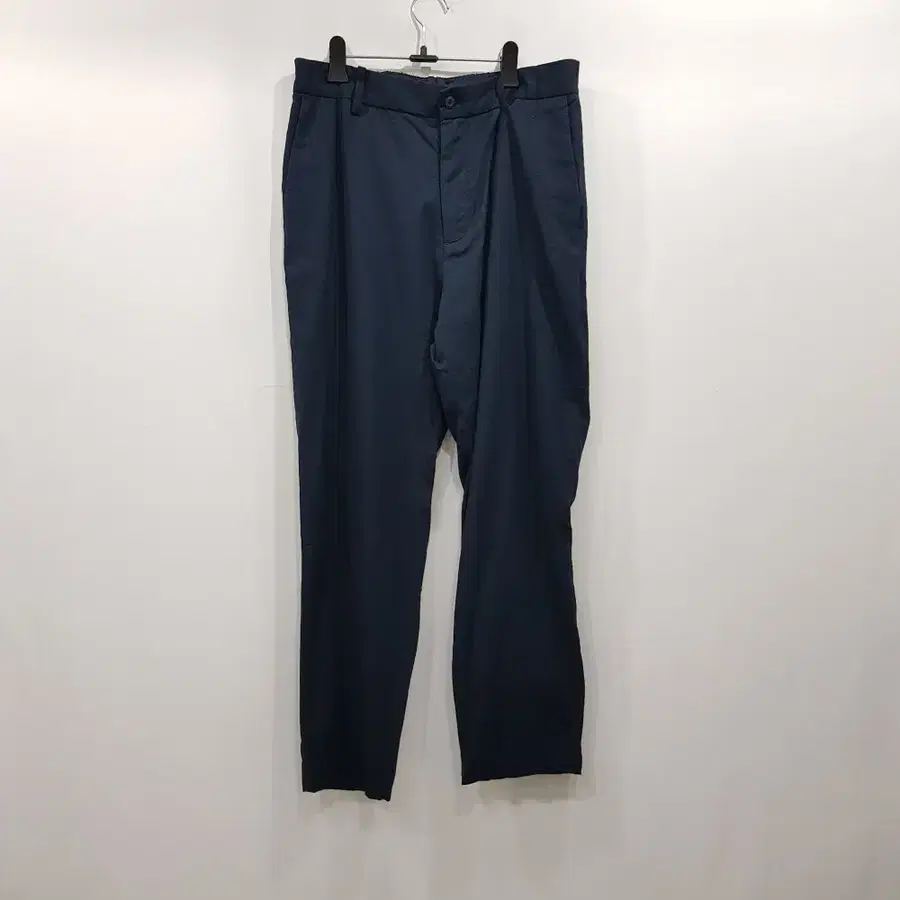 R350 니코앤드 네이비 린넨 마 일자 바지 남M