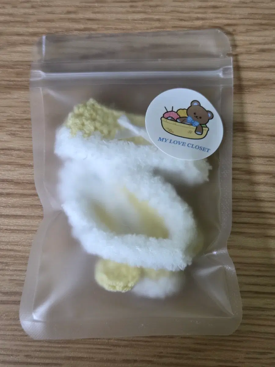 마럽옷장 곰돌귀돌이 파스텔노랑 옷 원가 양도 5깅 인형 옷