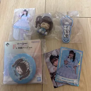 CUTIESTREET 제일복권 우메다 미유 5세트 C상 아크릴 스탠드