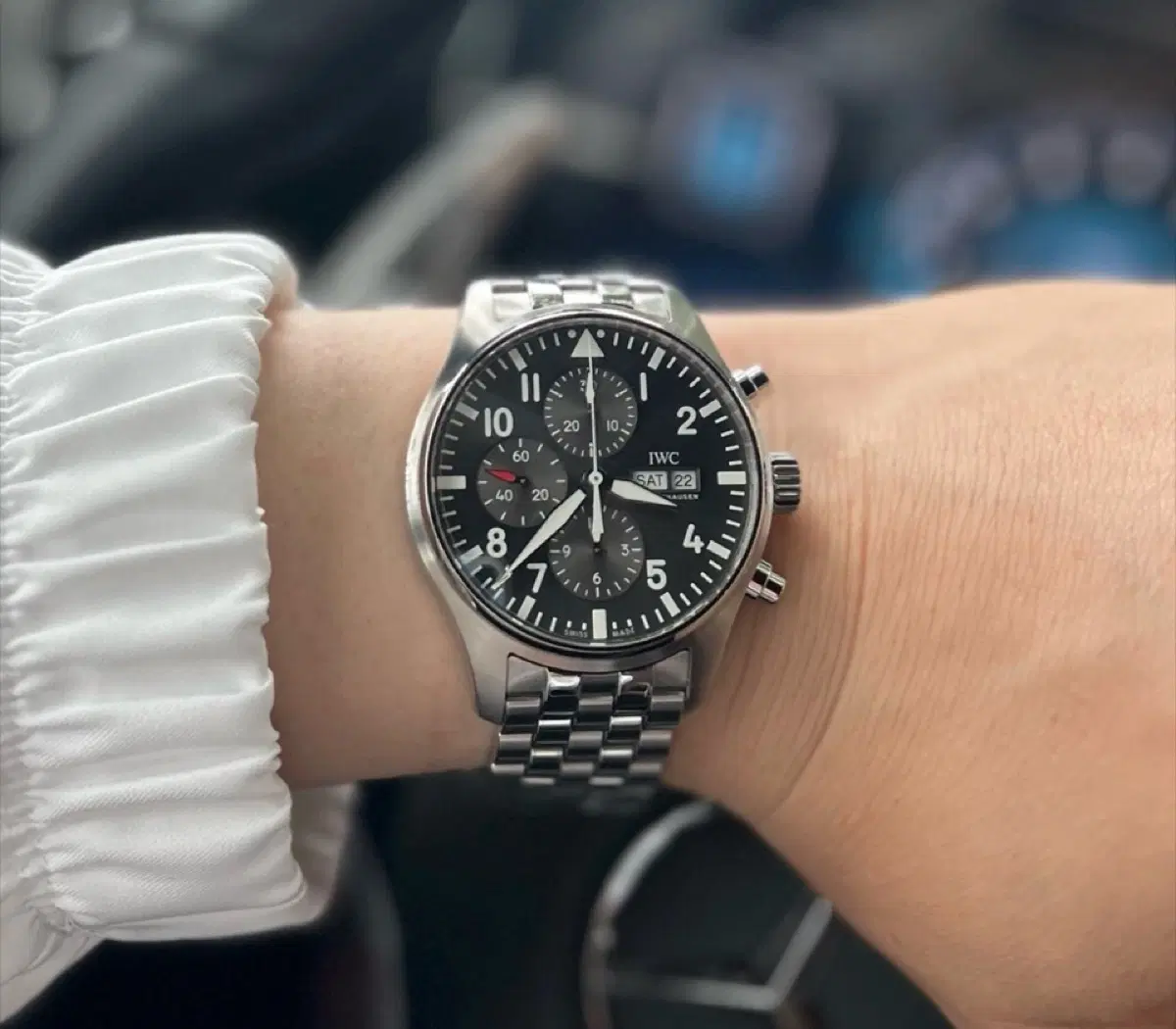 IWC 파일럿 크로노그래프 스핏파이어 IW377719