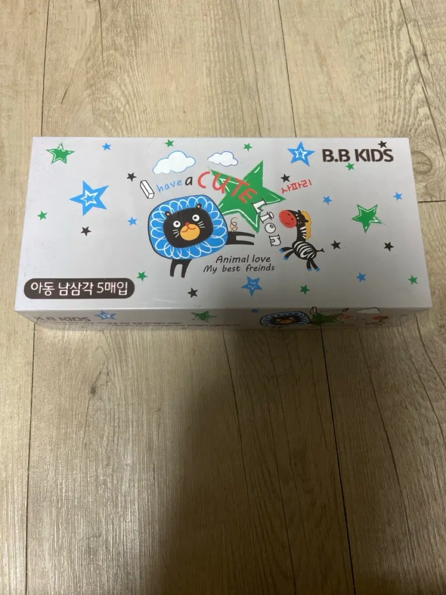 B.B KIDS 아동 남성 삼각팬티 5매입