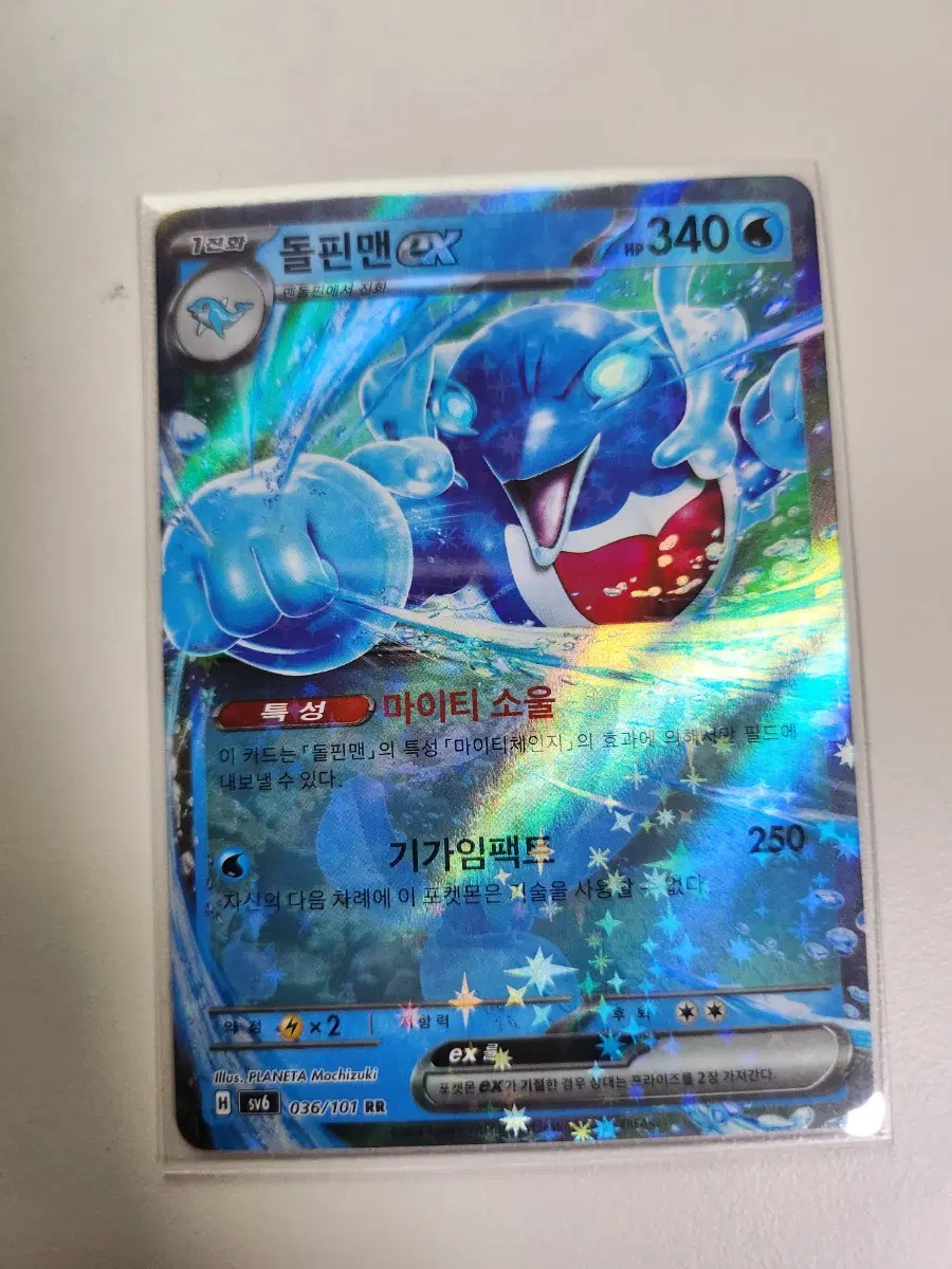 돌핀맨 ex rr s급 (300원)