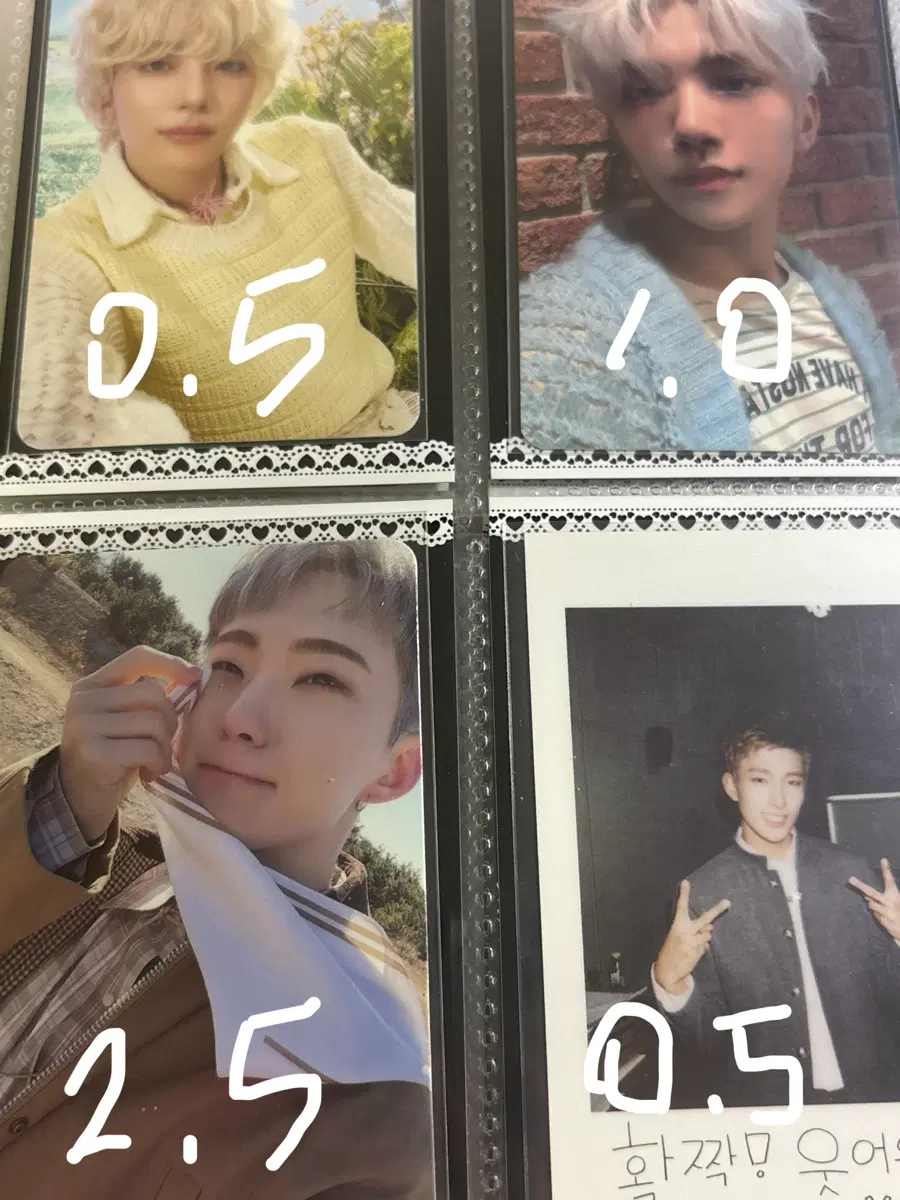 세븐틴 정한 도겸 조슈아 호시 포카 판매합니다