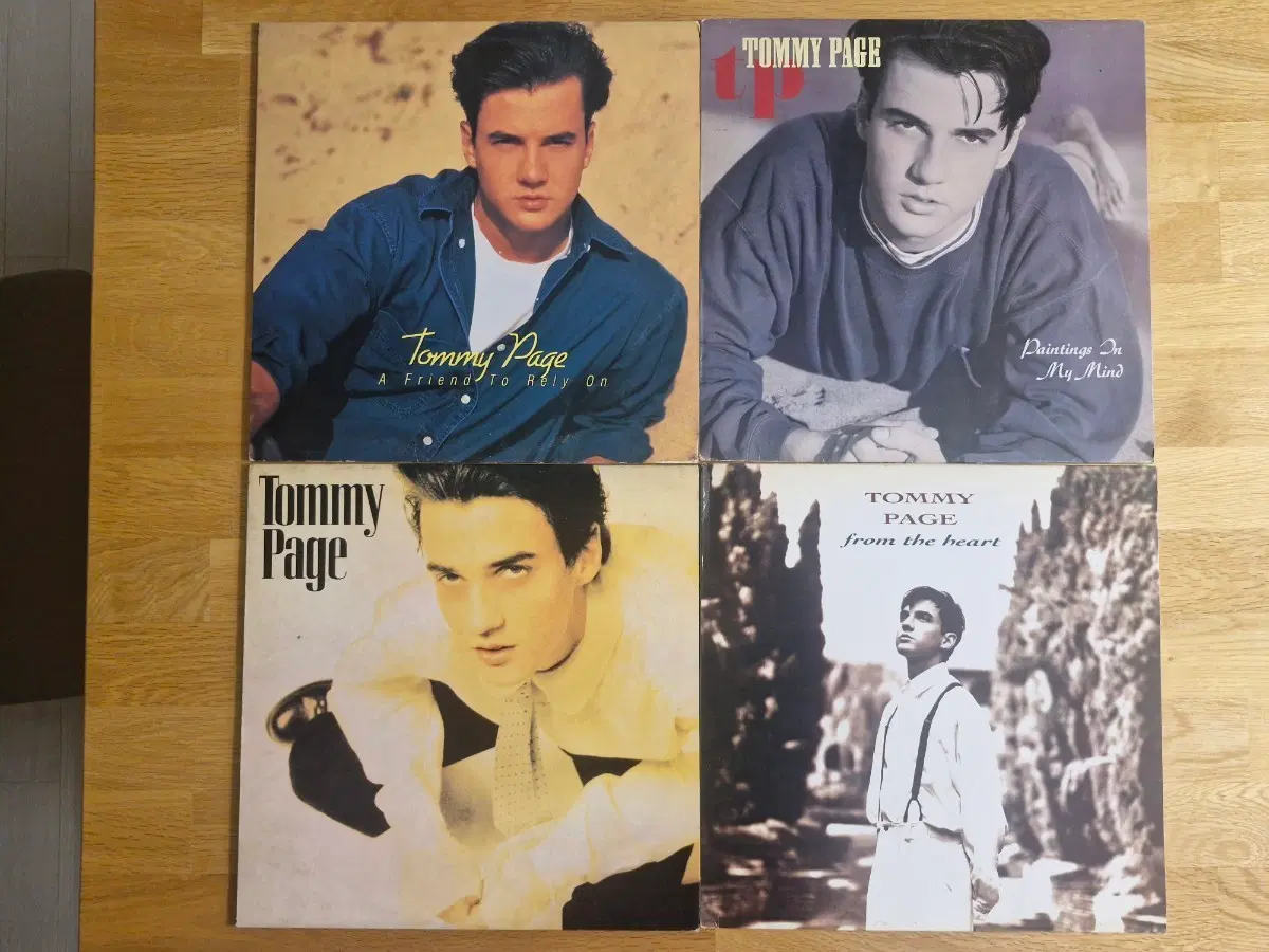 [T] Tommy Page LP (1~4집) 4종 일괄