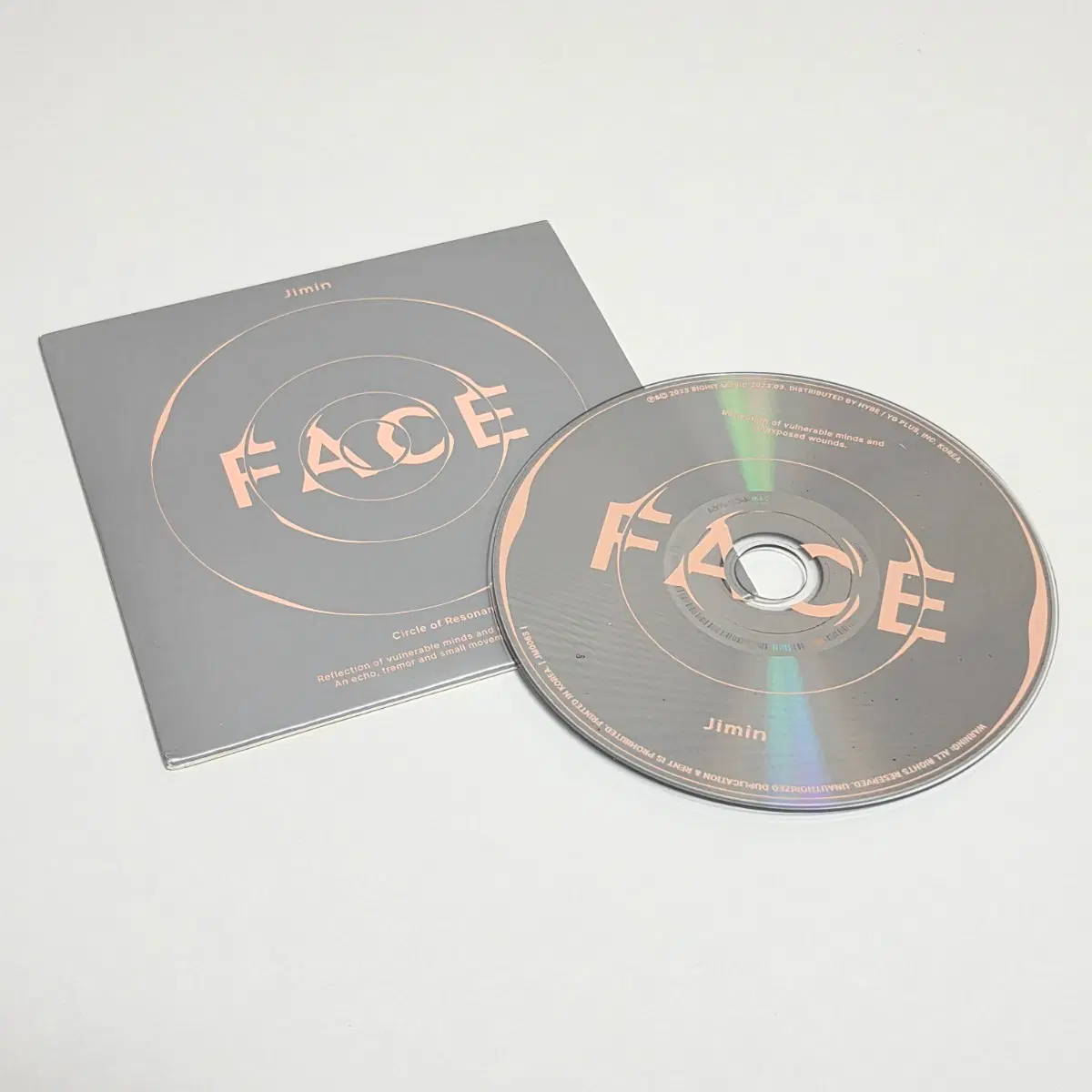 지민 싱글 cd face 페이스 방탄 jimin single bts