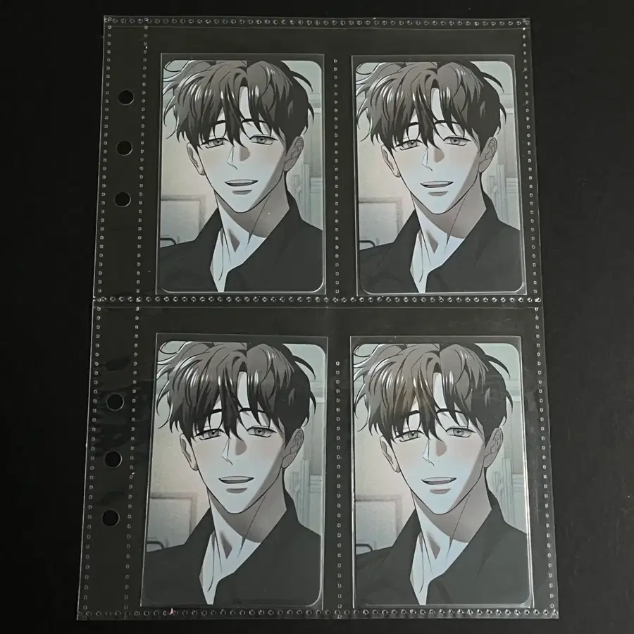 시시포스의 개들 진우 컬렉션 포토카드 포카 4장 일괄