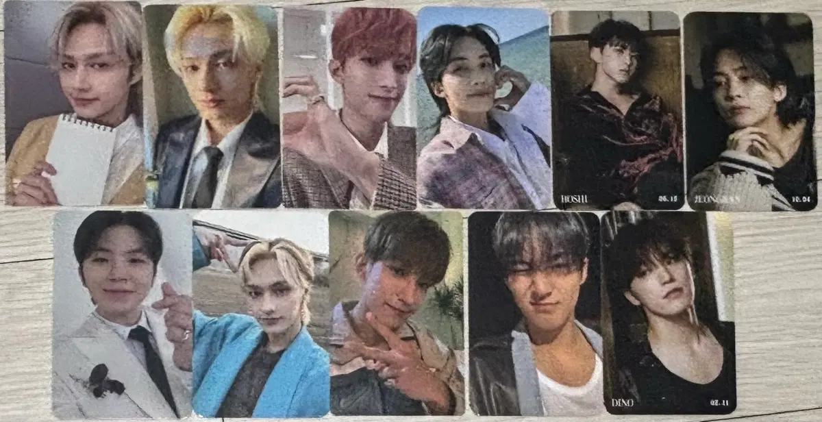 세븐틴 탈덕 처분 세븐틴 앨범 바인더, 포토카드 일괄 양도