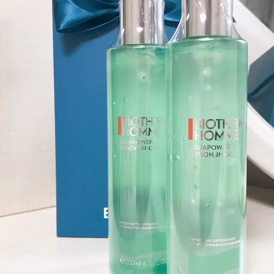 [백화점 새상품] 비오템 옴므 아쿠아파워 올인원 아쿠아 파워 프레시 로션 인 젤 200ml 로션인젤