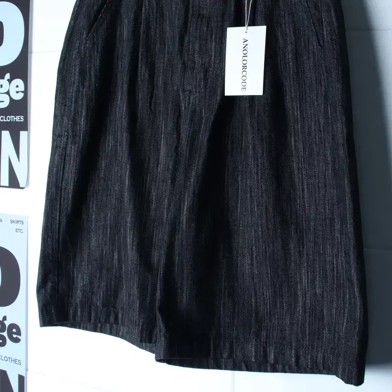 (L-XL) 어널러코드 반바지 팬츠 새상품 버뮤다 데님 청-P10698