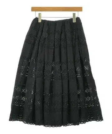 COMME des GARCONS COMME des GARCONS 여성용 미디 스커트