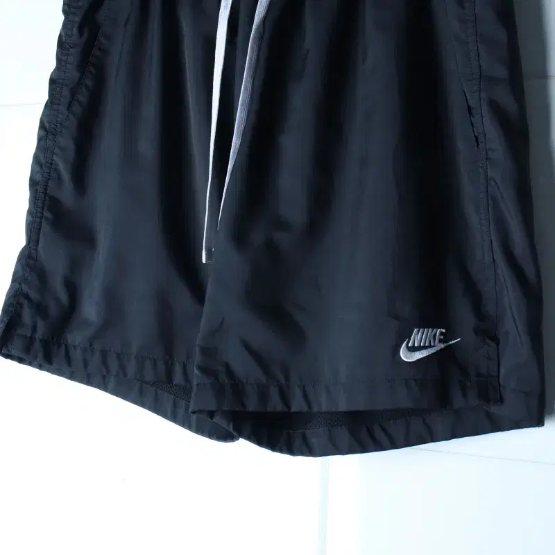 (L-XL) 나이키 반바지 팬츠 밴딩 폴리 블랙 운동 러닝-P10740
