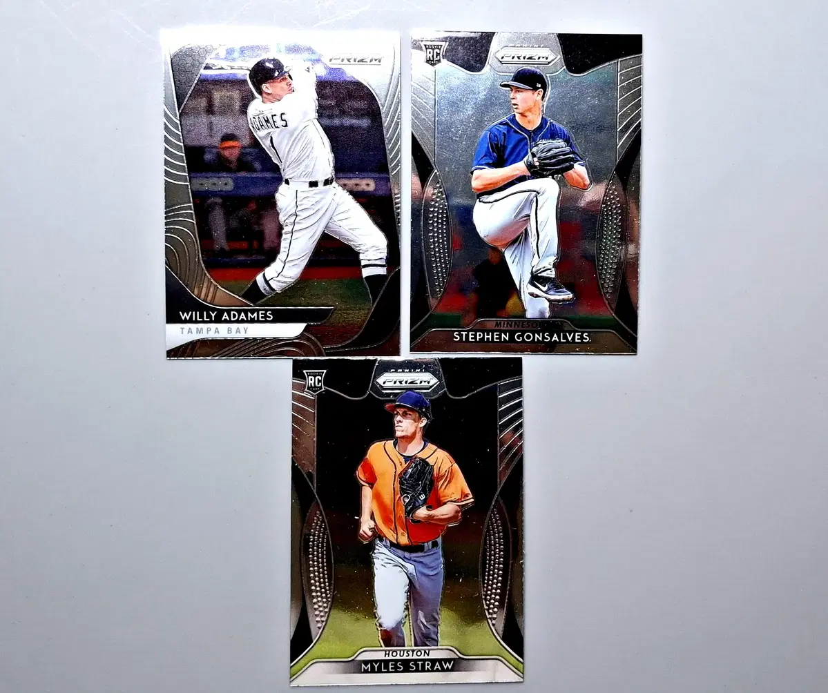 MLB 윌리 아다메스 + 루키 2장 묶음 2020 프리즘