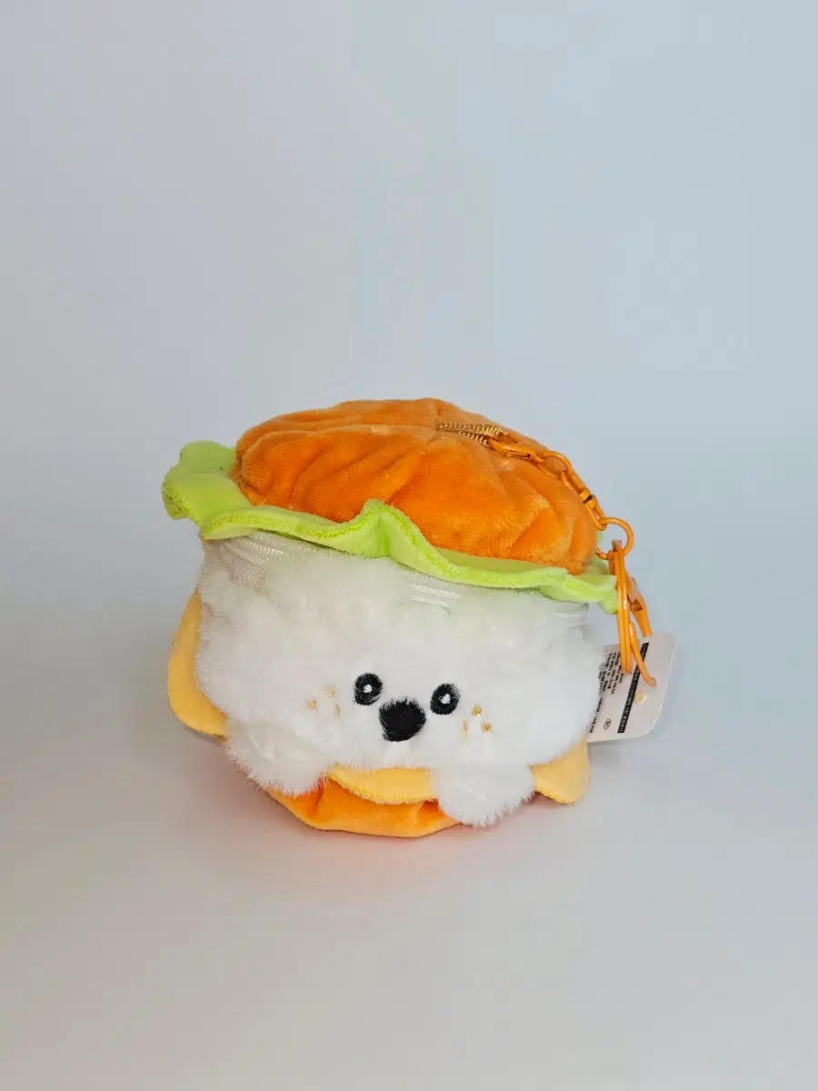 햄버거 강아지 파우치 키링