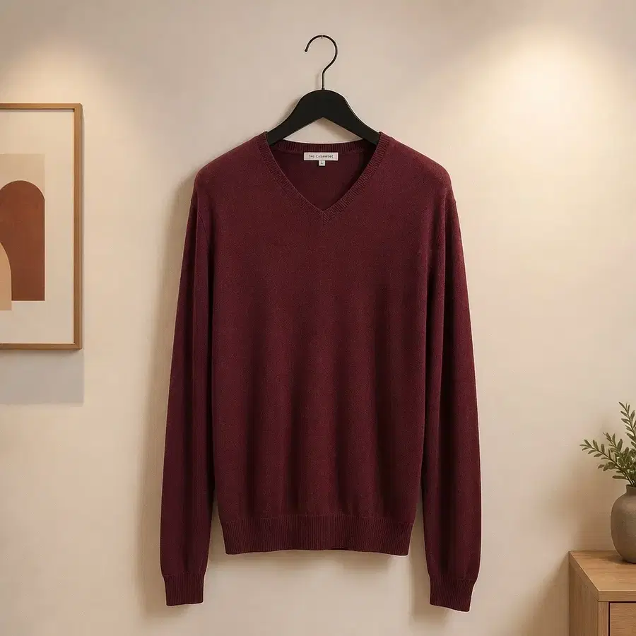한섬 더캐시미어 the CASHMERE 캐시미어 100% 니트 100사이즈