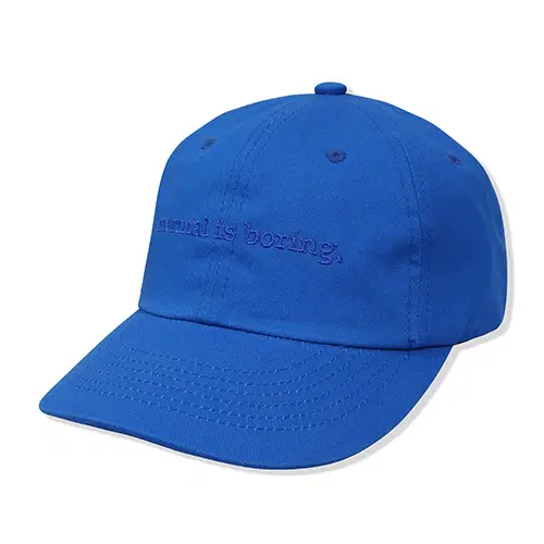 [새상품] 레이든 모자 NORMAL IS BORING 6-PANEL CAP-BLUE