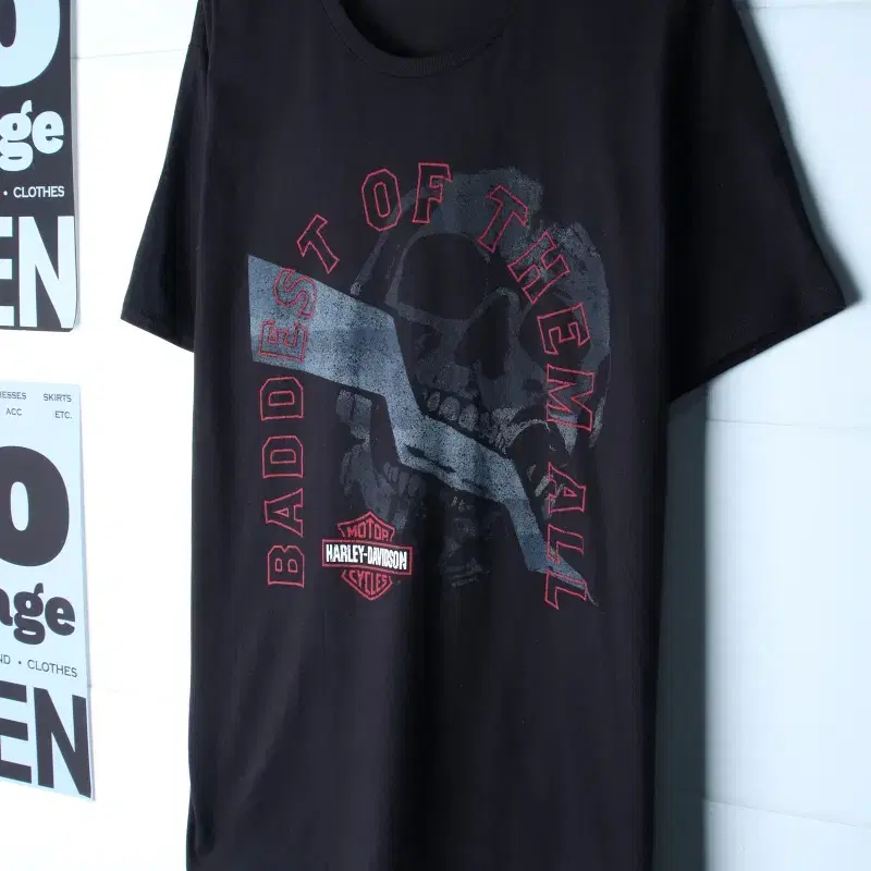 (2XL-3XL) 할리데이비슨 반팔 티셔츠 USA 빅사이즈-H36564