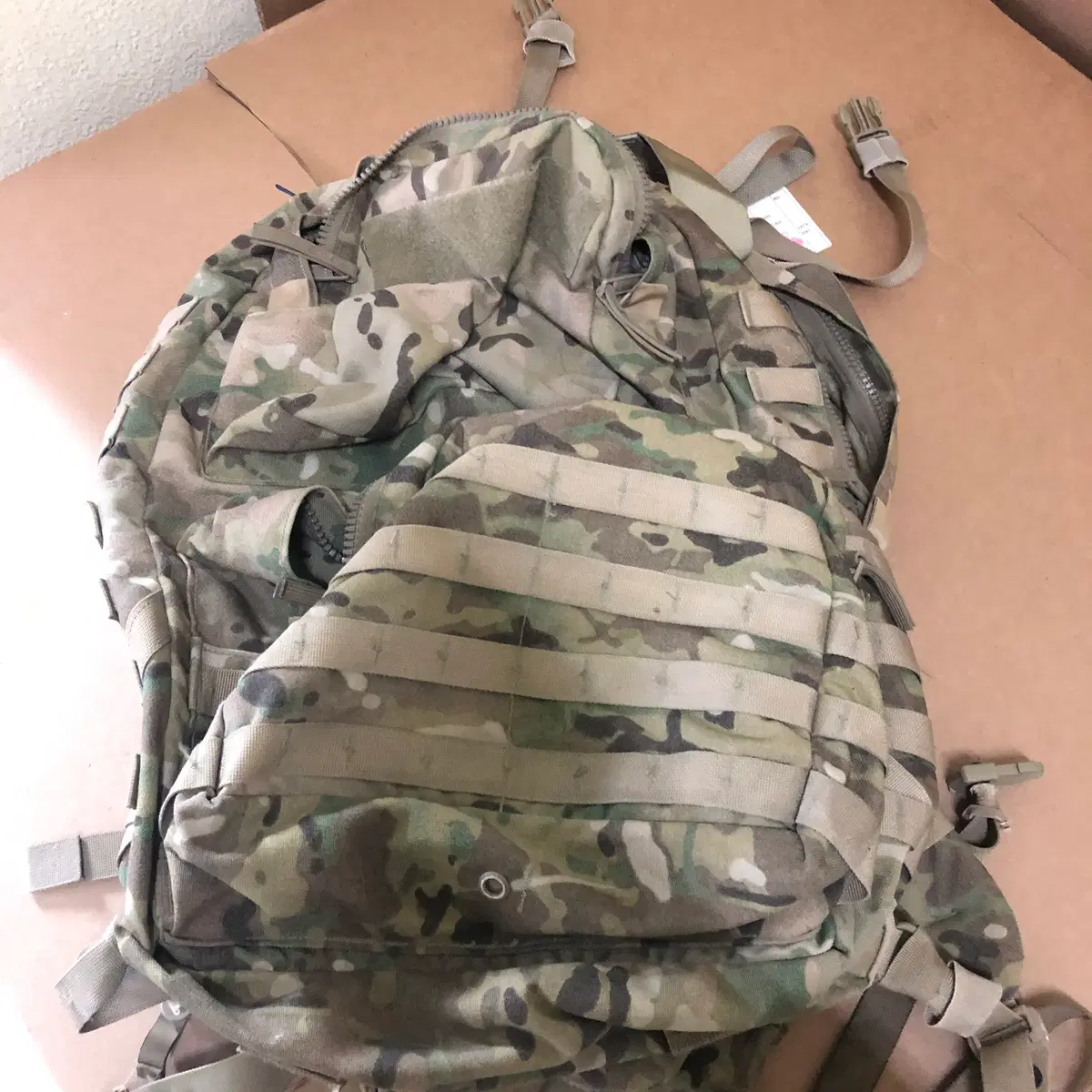 멀티캠미듐특A10. [오리지널/특A급] 미군 멀티캠 몰리2 미디움 럭색 (55~60L) 4