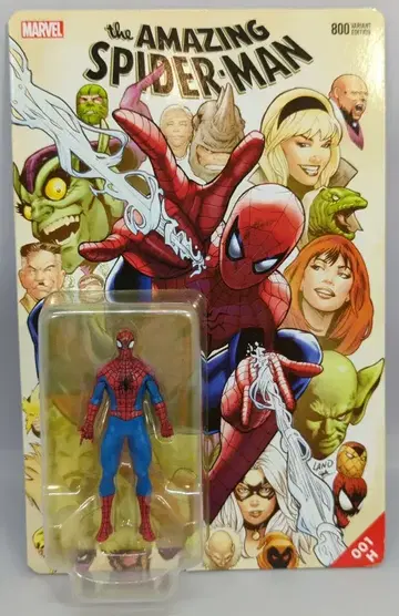 TOYSAPIENS PocketCover/MarvelComic #001H SPIDER-MAN Cover H