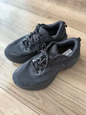 [배송비 포함] HOKA BONDI 8 WIDE 27cm 블랙