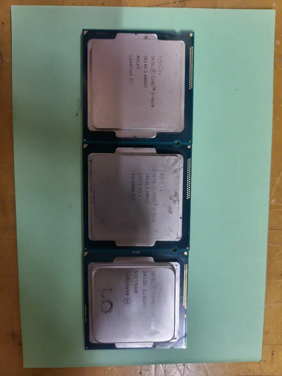 인텔 코어 cpu i5-4670 / i5-4570 / i5-4460 CPU 4세대 20260810-05