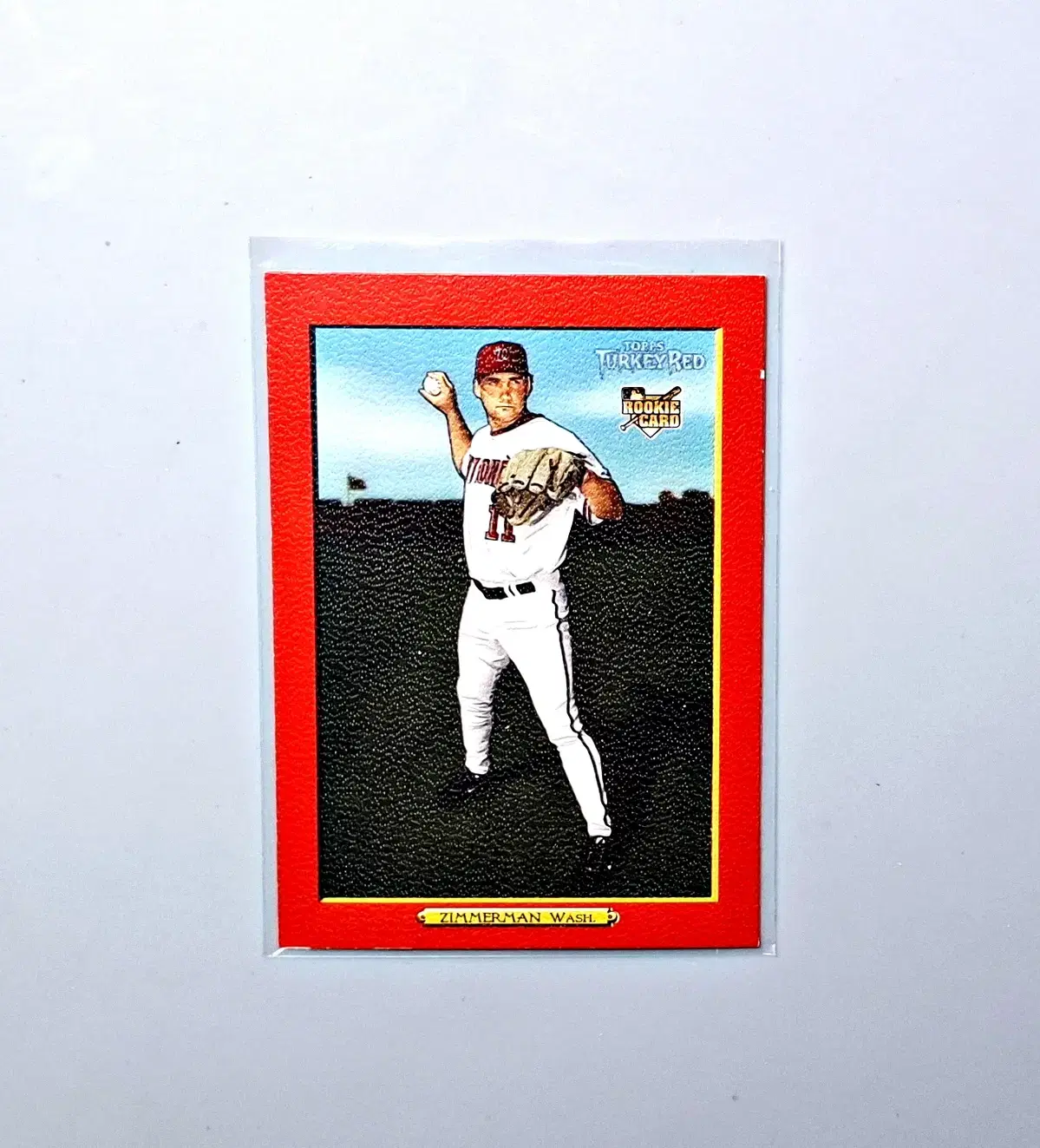 MLB 라이언 짐머맨 루키 레드 페러럴 2006 탑스
